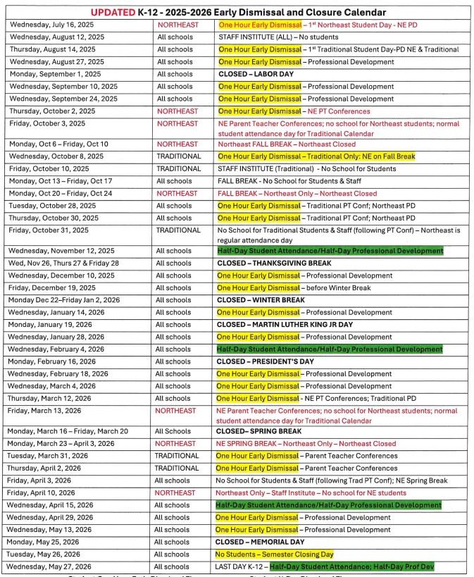  calendar
